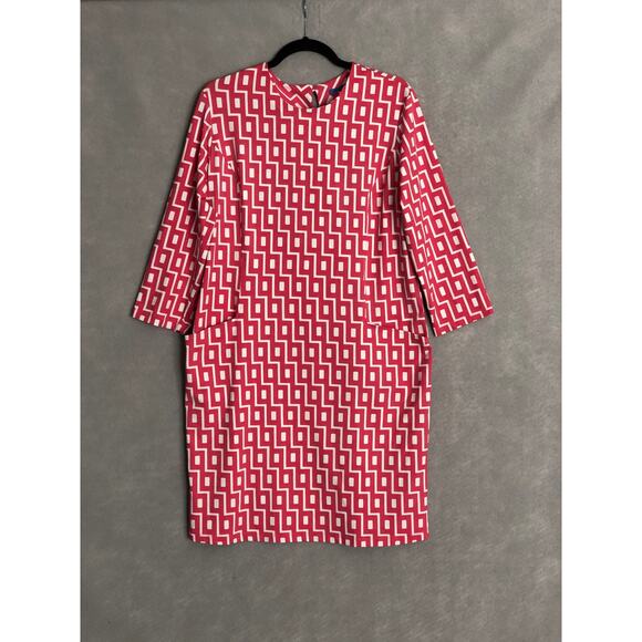 J. McLaughlin Dresses & Skirts - J. Mclaughlin Catalina Cloth Dress Women's XL Catalyst Geo  NEW